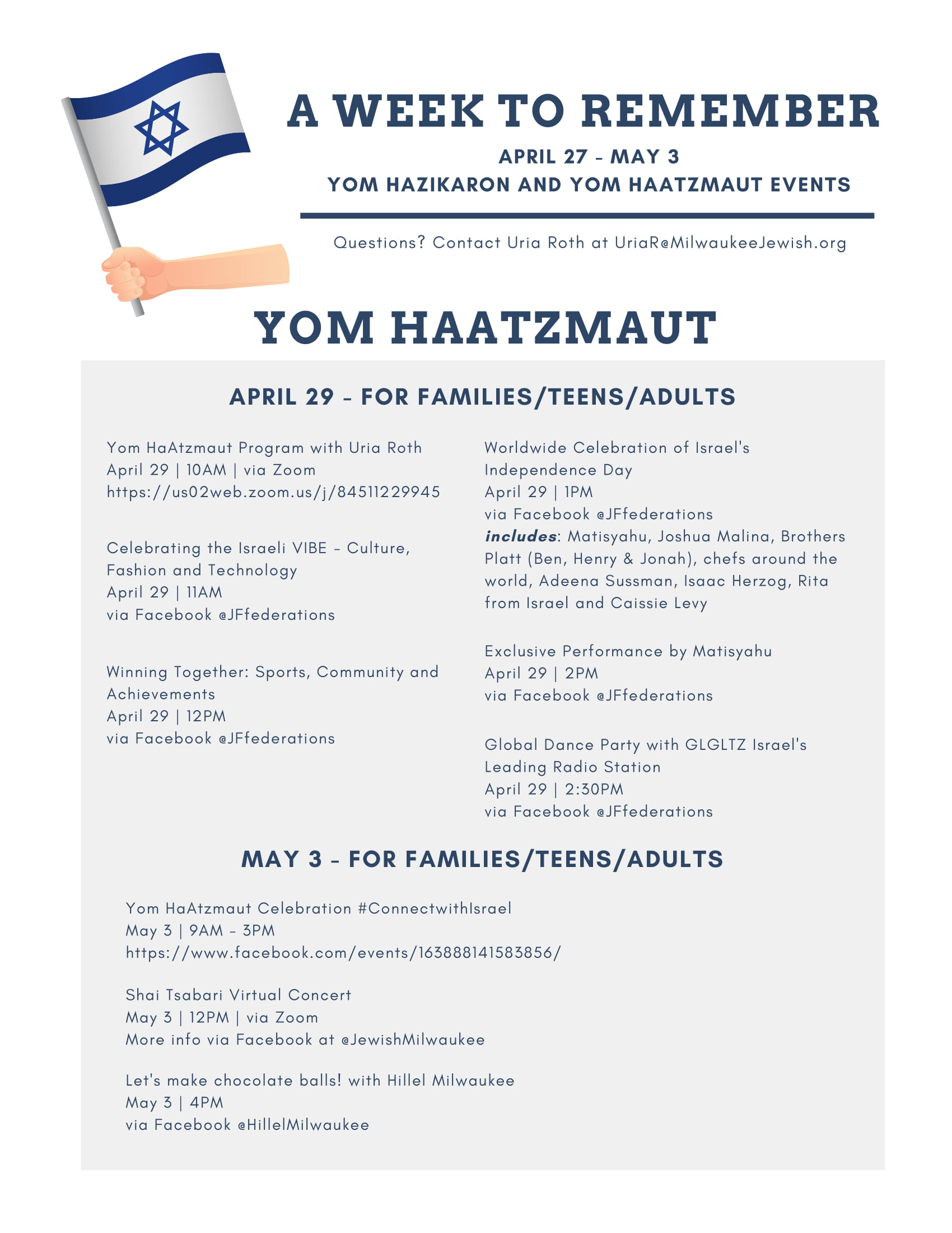 A week to remember Yom Hazik and Haatz-2