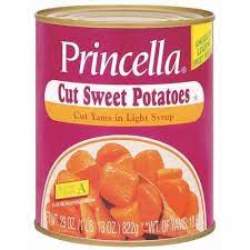 Canned Yams/Sweet Potatoes